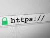 La clave era 4: quién decide en qué sitios web confía tu software Close-up photo of a browser address bar showing a green padlock icon next to the text https://.